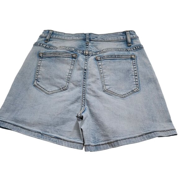 Women’s Boston Proper Stars & Stripes denim shorts size 4 patriotic flag (RN# 12 - Picture 3 of 9